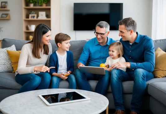 5 Simple Rules to Balance Screen Time and Family Time: Nurturing Connections in a Digital Age