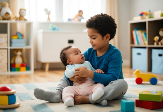 8 Ways to Include Older Siblings in Caring for the Baby: Fostering Family Bonds