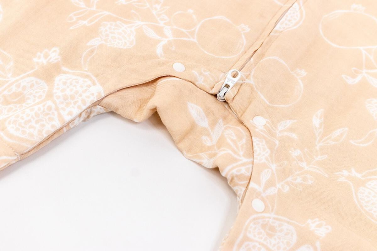 0.6 TOG Bamboo Pima Long Sleeve Sleep Suit - Pomegranate