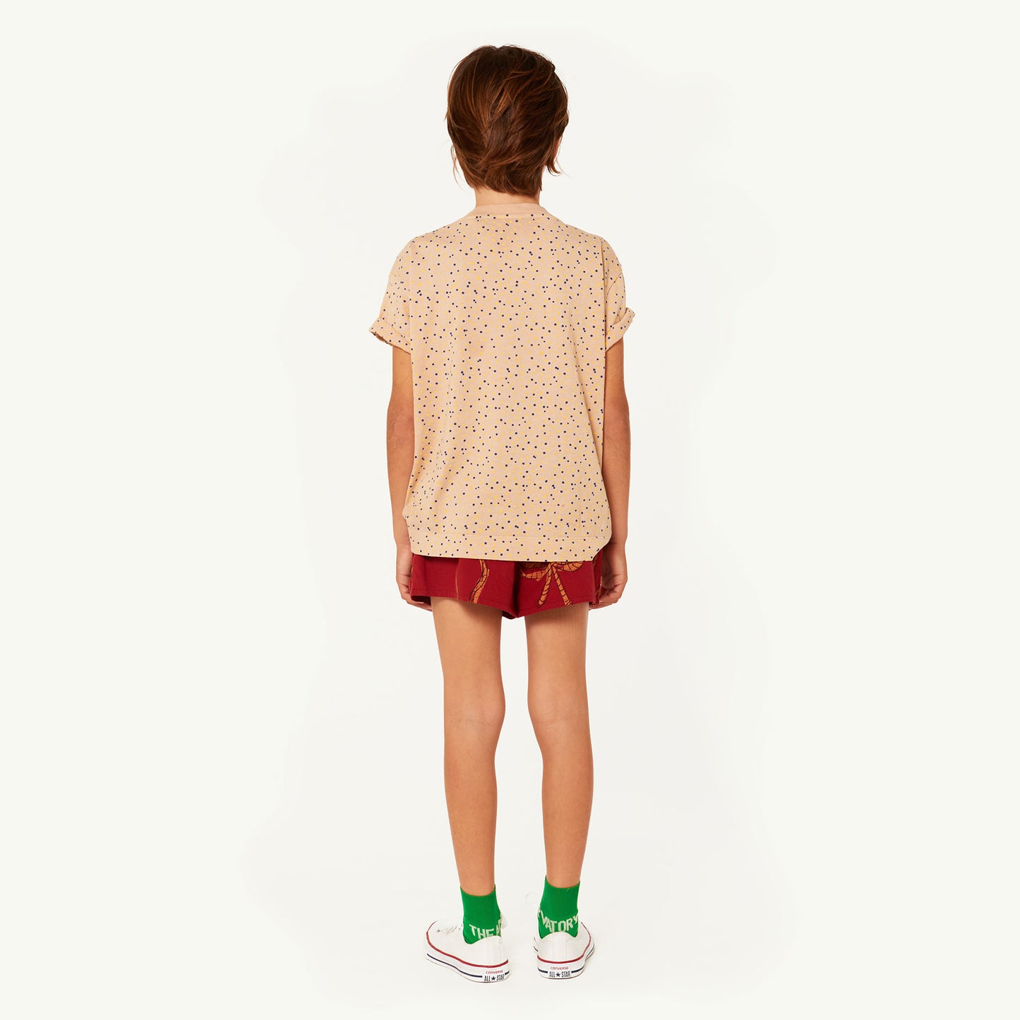 Rooster T-Shirt Toasted Almond Dots