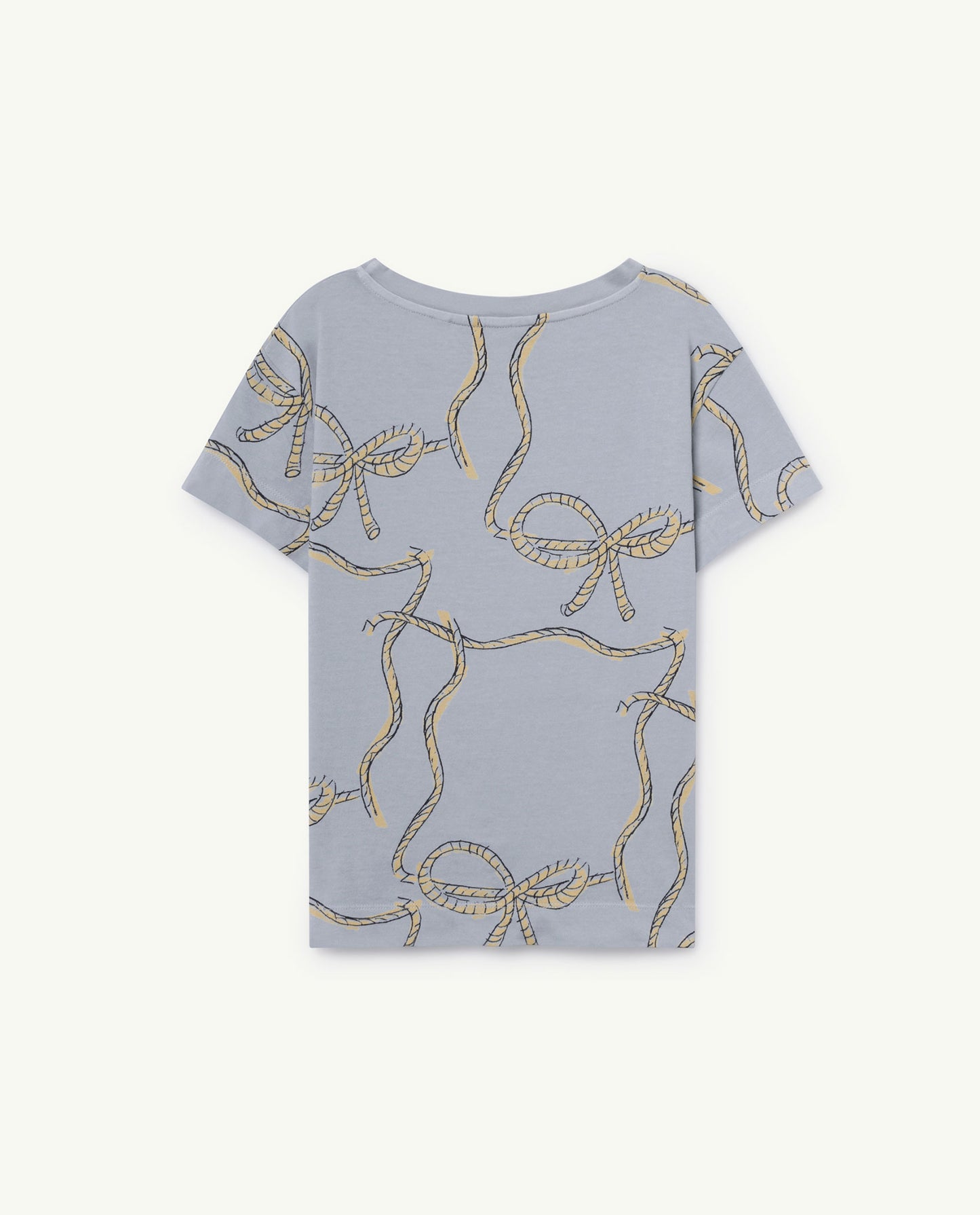 Rooster T-Shirt Blue Ropes