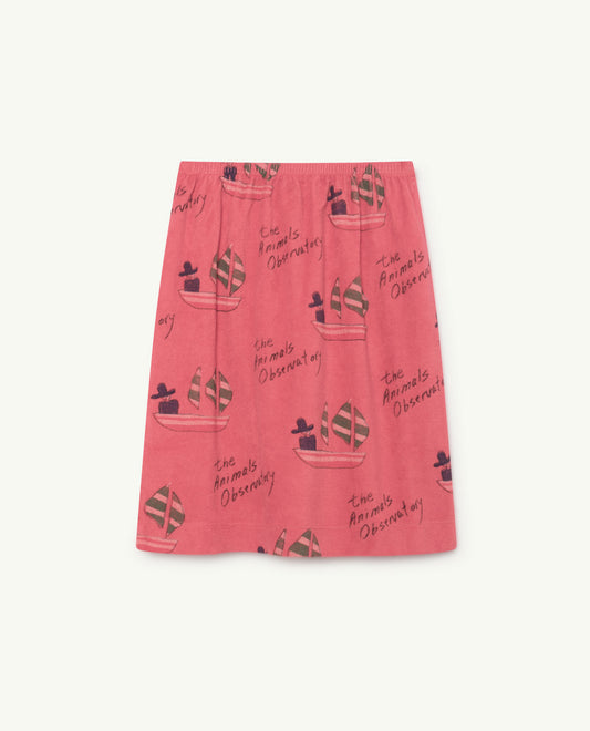 Kitten Skirt Red Ships