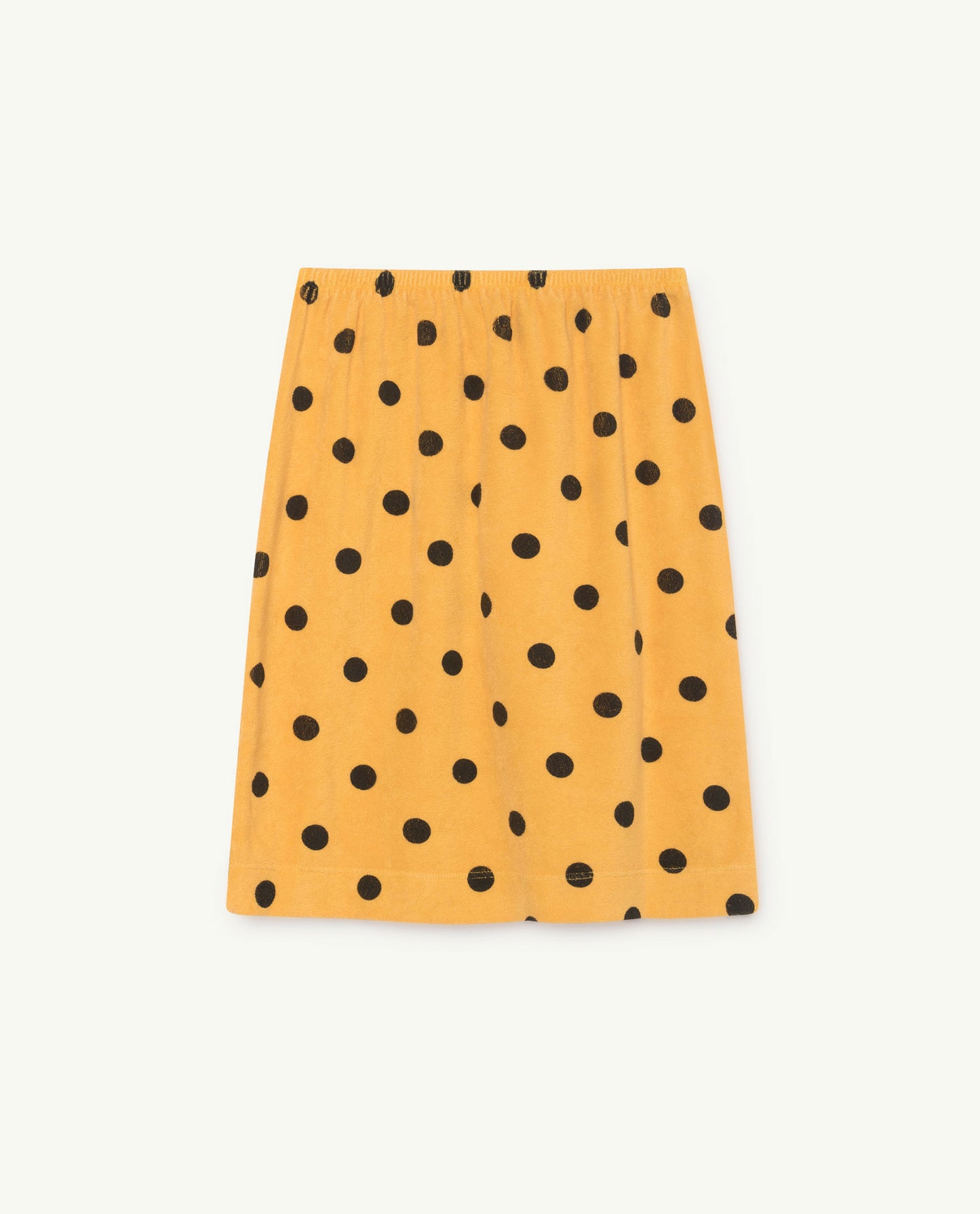 Kitten Skirt Yellow Polka Dots