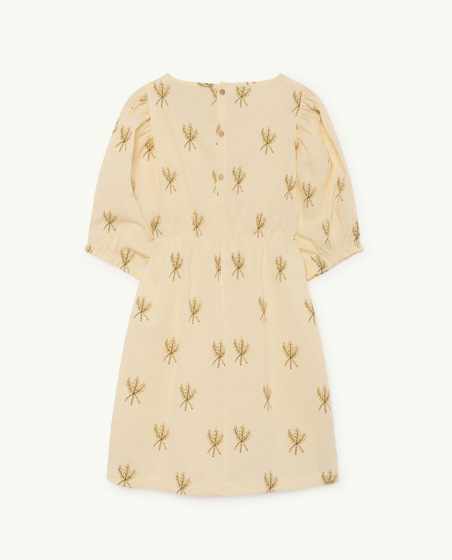 Swallow Dress Yellow Wheat Spikes