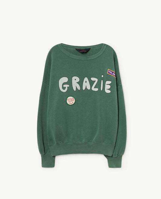 Big Bear Sweatshirt Green Grazie