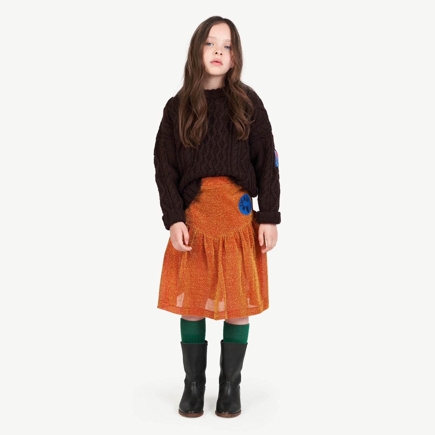 Turkey Kids Skirt Orange