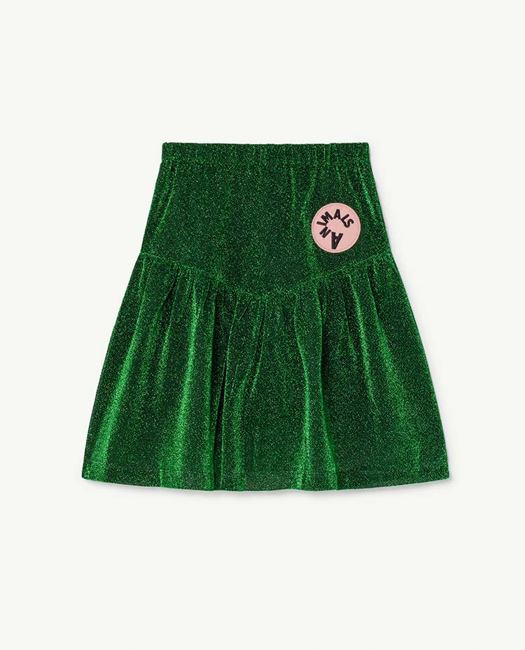 Turkey Kids Skirt Electric Green