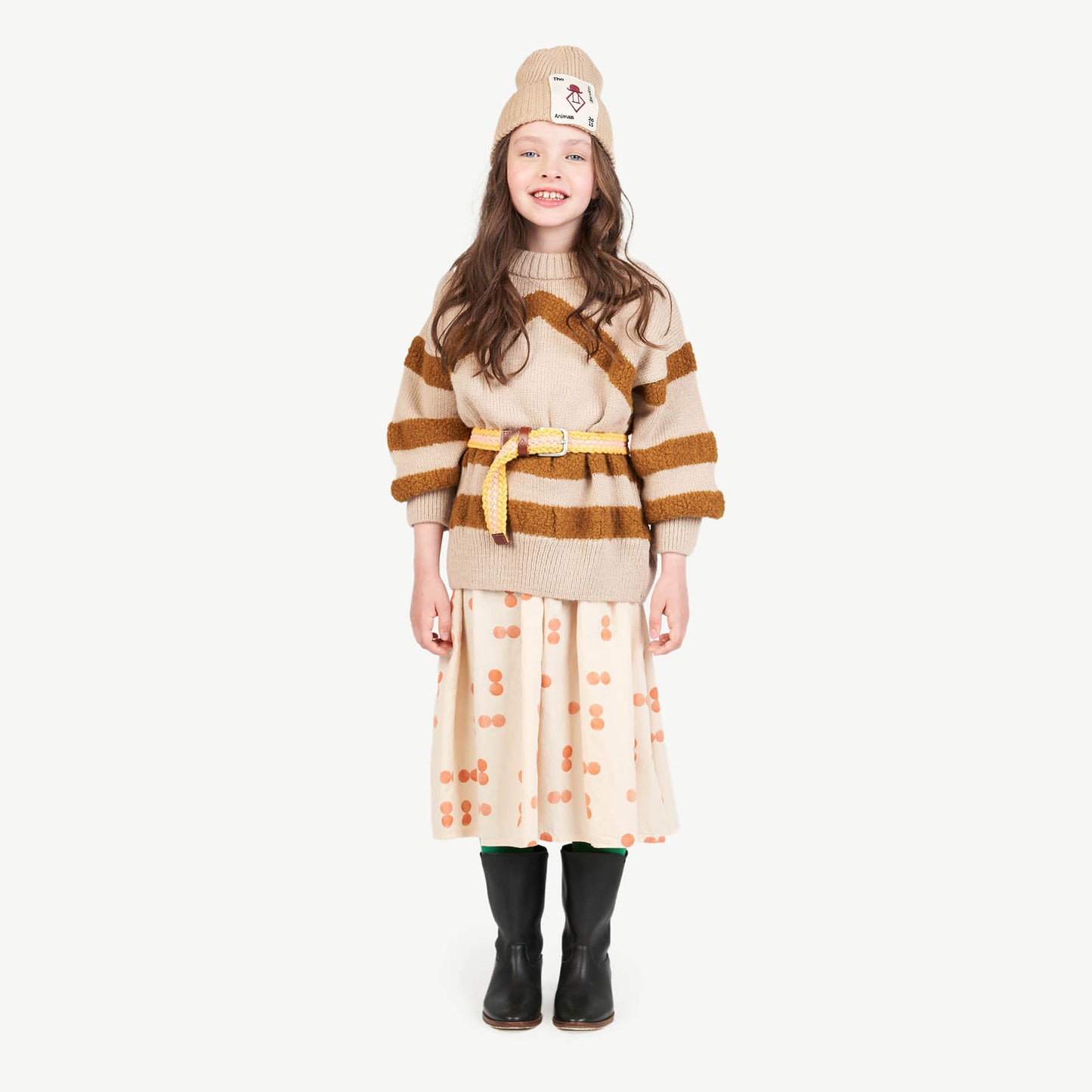 Bull Kids Sweater Soft Beige