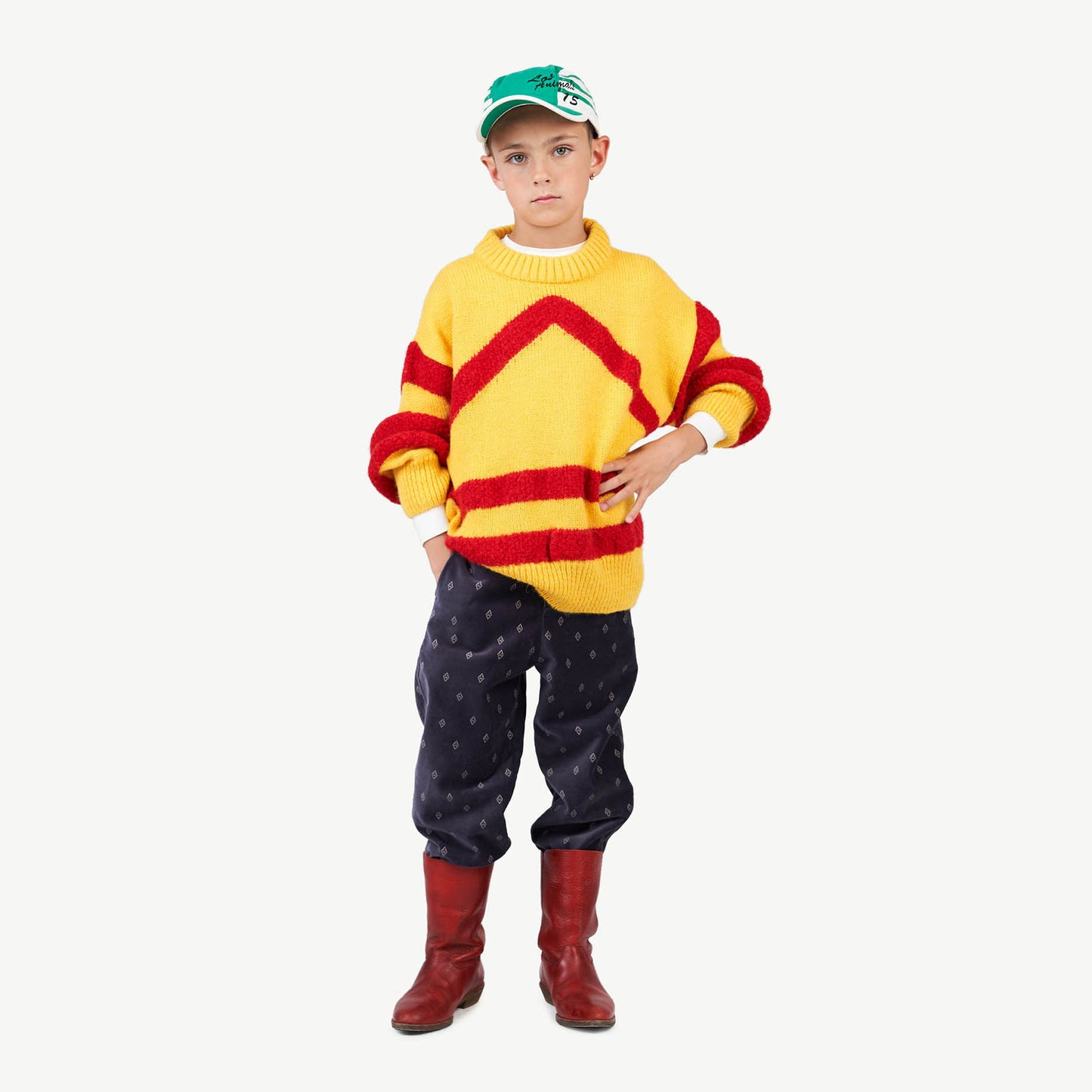 Bull Kids Sweater Yellow