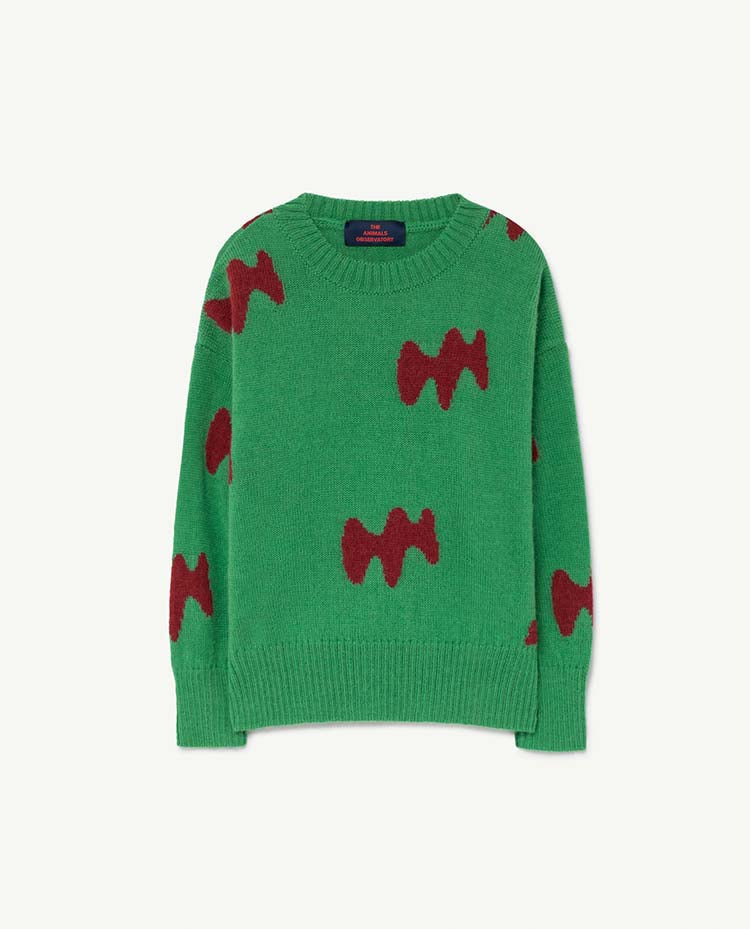Raven Kids Sweater Green