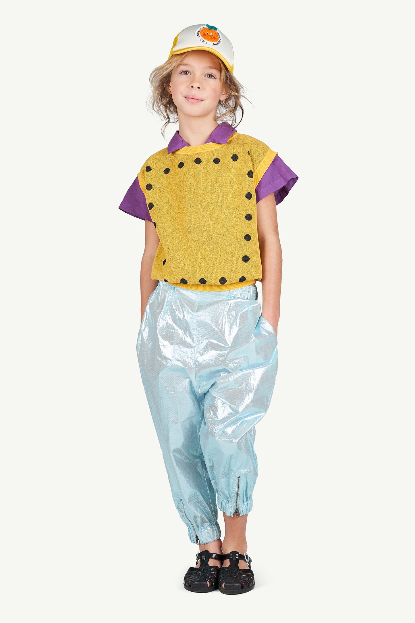Chicken Kids Pants Green Logo