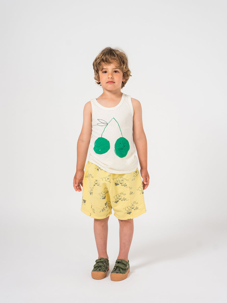 Bobo Choses Boy Tangerine Bermuda
