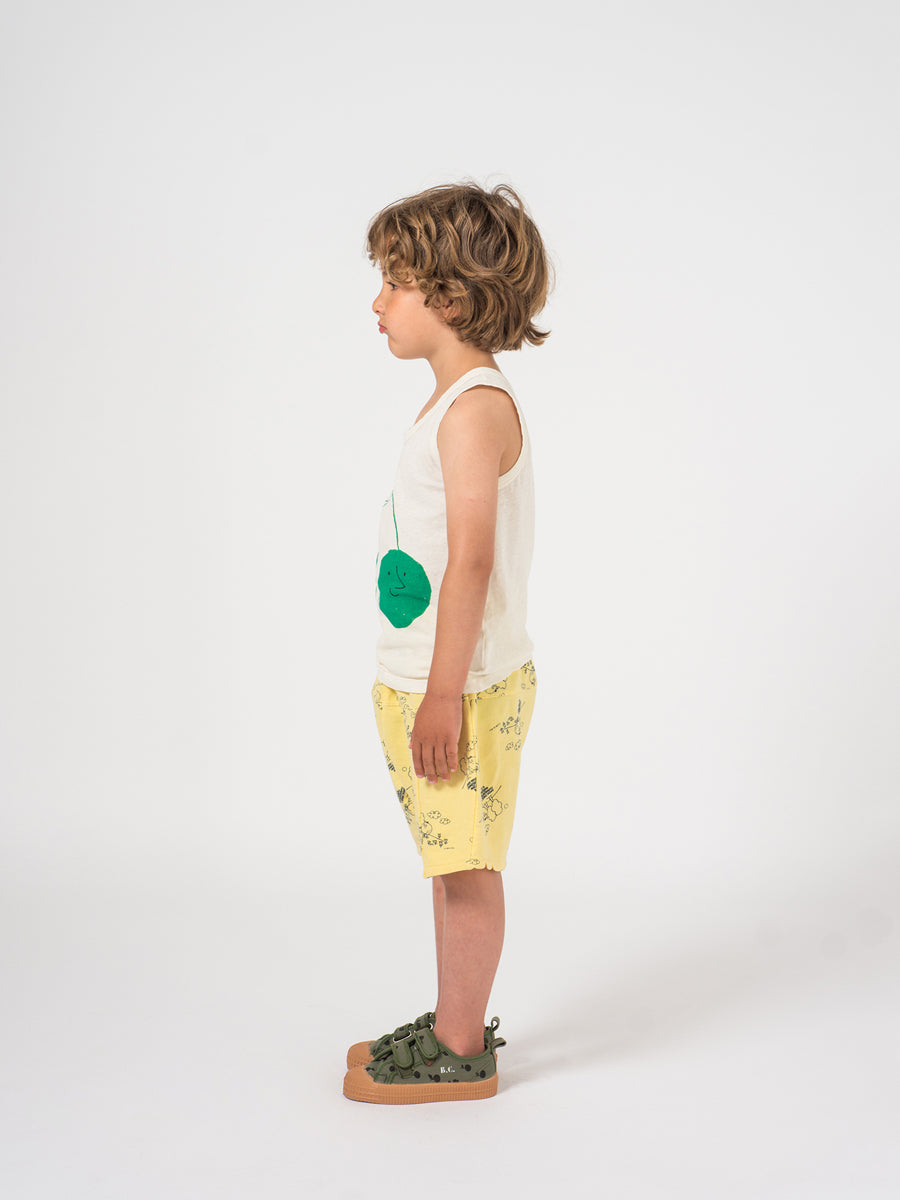 Bobo Choses Boy Tangerine Bermuda