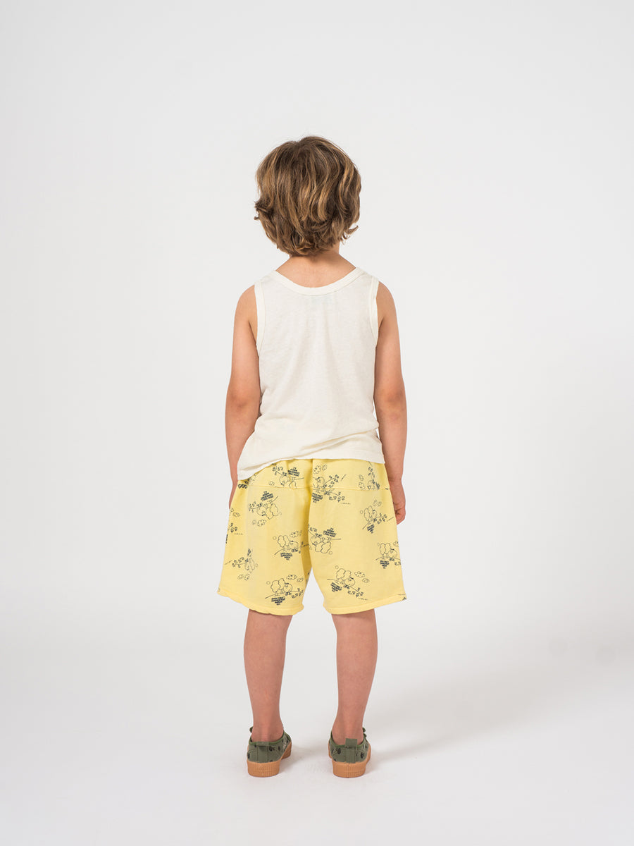 Bobo Choses Boy Tangerine Bermuda