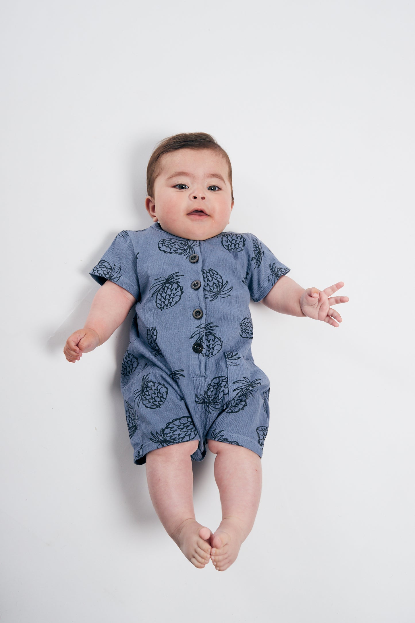 All Over Pineapple Playsuit