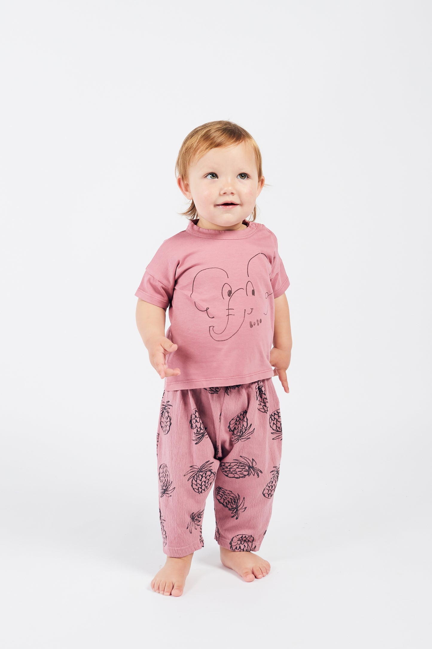 All Over Pineapple Jersey Trousers