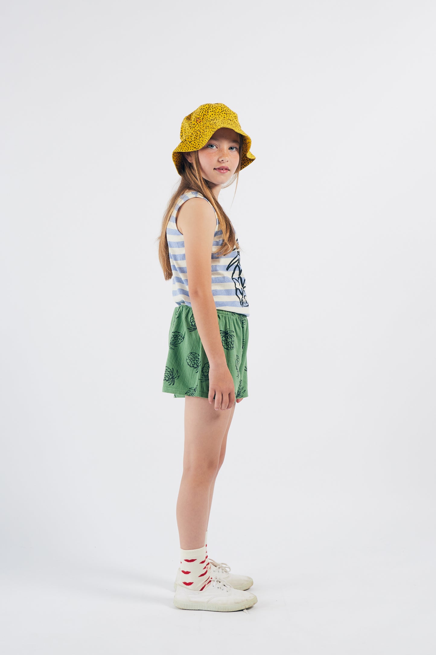 All Over Pineapple Jersey Shorts