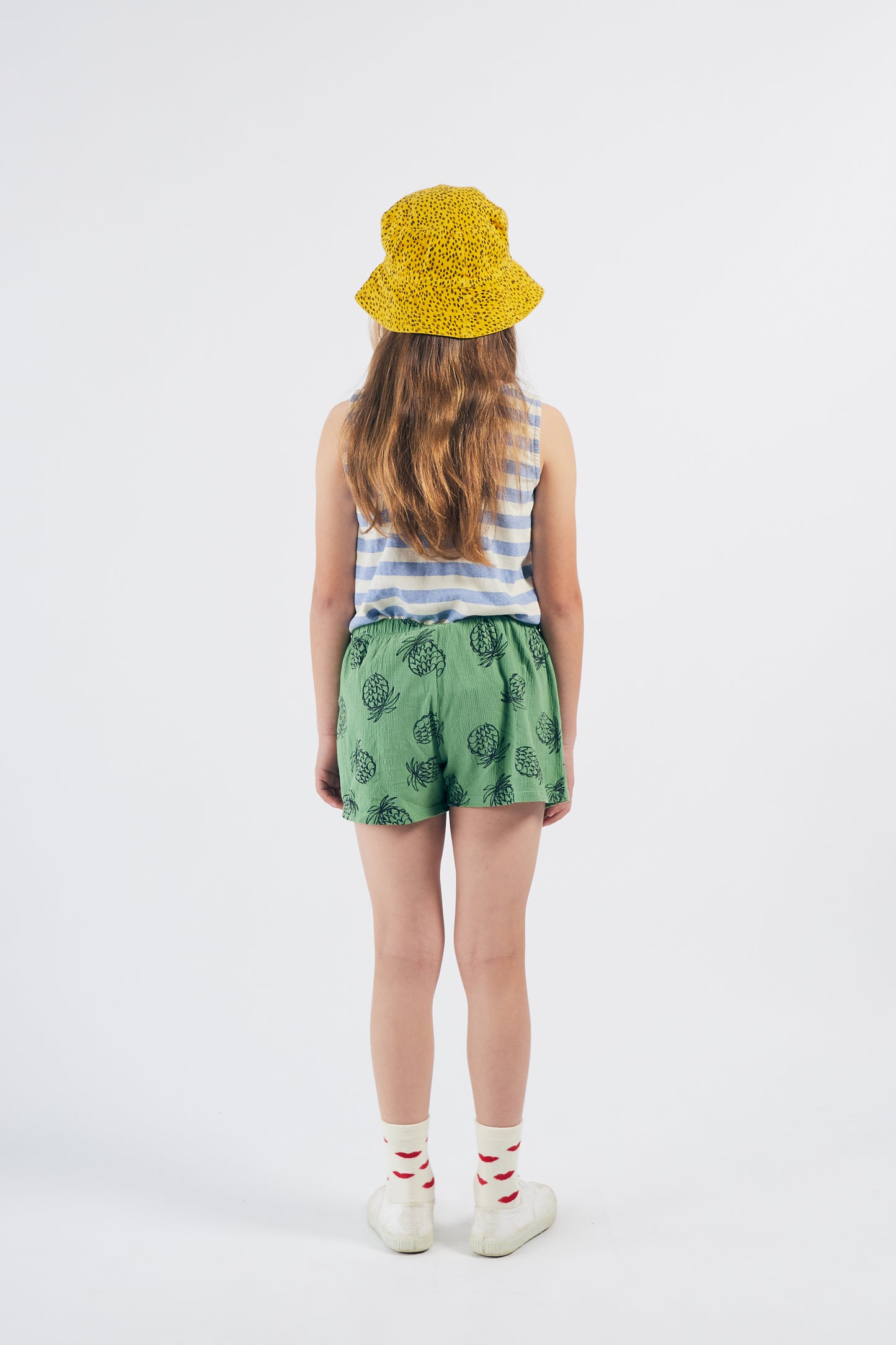 All Over Pineapple Jersey Shorts