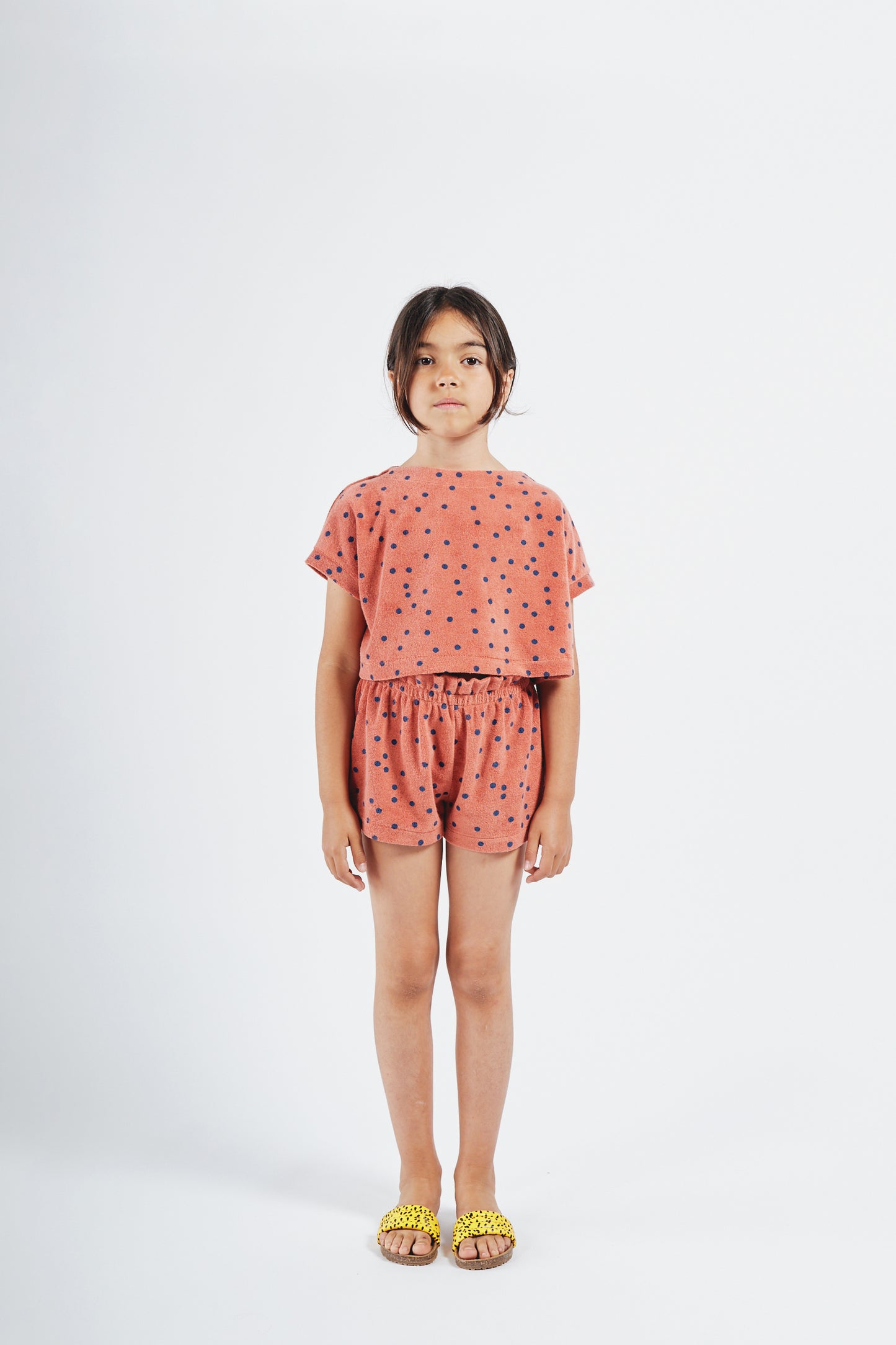 Dots Terry Towel Shorts