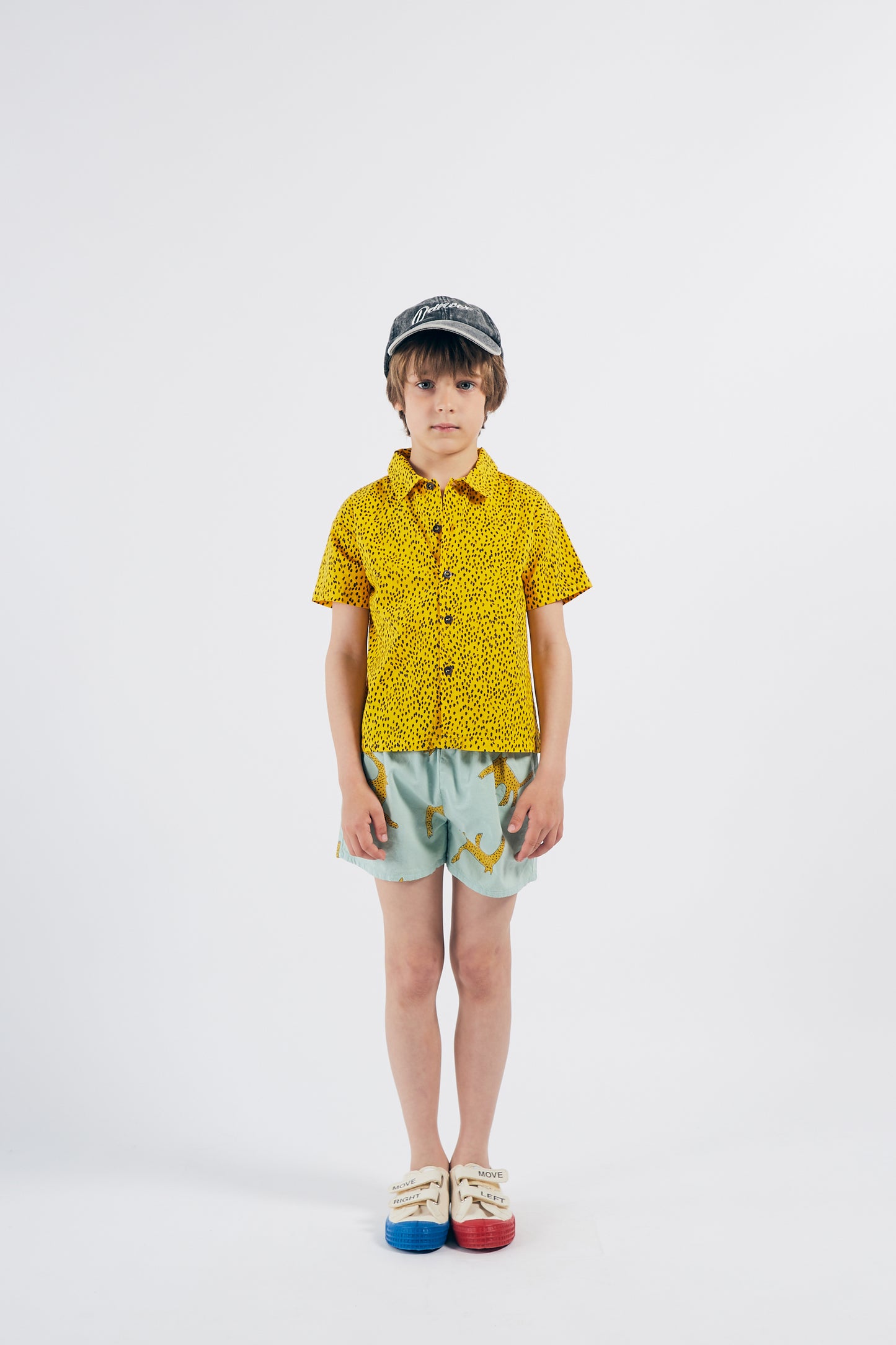 Leopards Woven Shorts