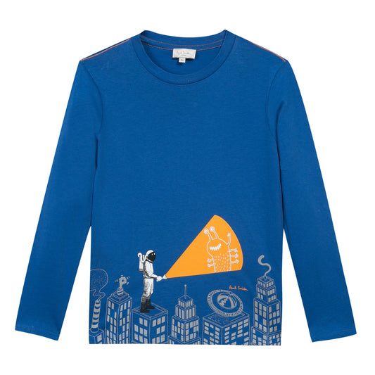 BOYS ROYAL BLUE PEPITO TEE-SHIRT