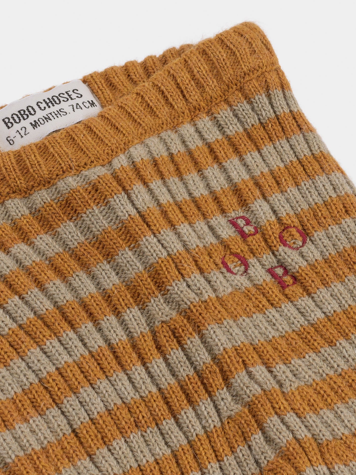Bobo Striped Knitted Leggings