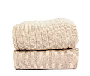 Condor Ribbed Tights - Linen