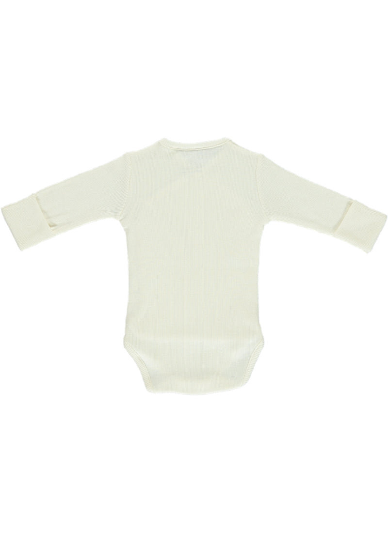 Bebe Wrap Onesie Ecru