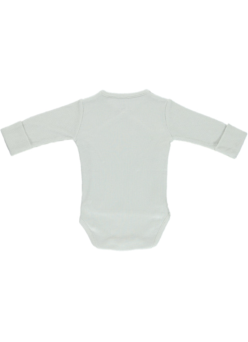 Bebe Wrap Onesie Feather Gray