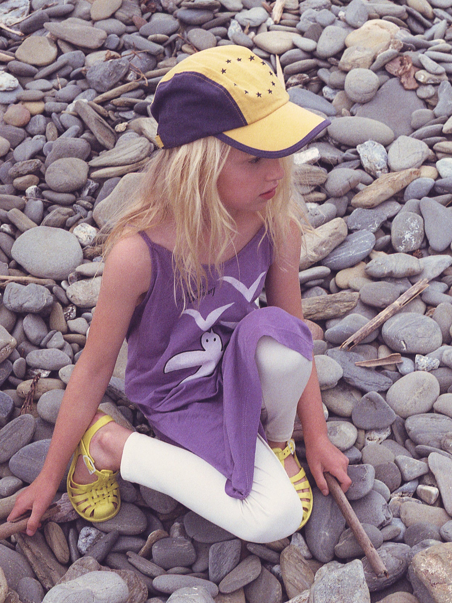 Hamster Onesize Cap Yellow Stars