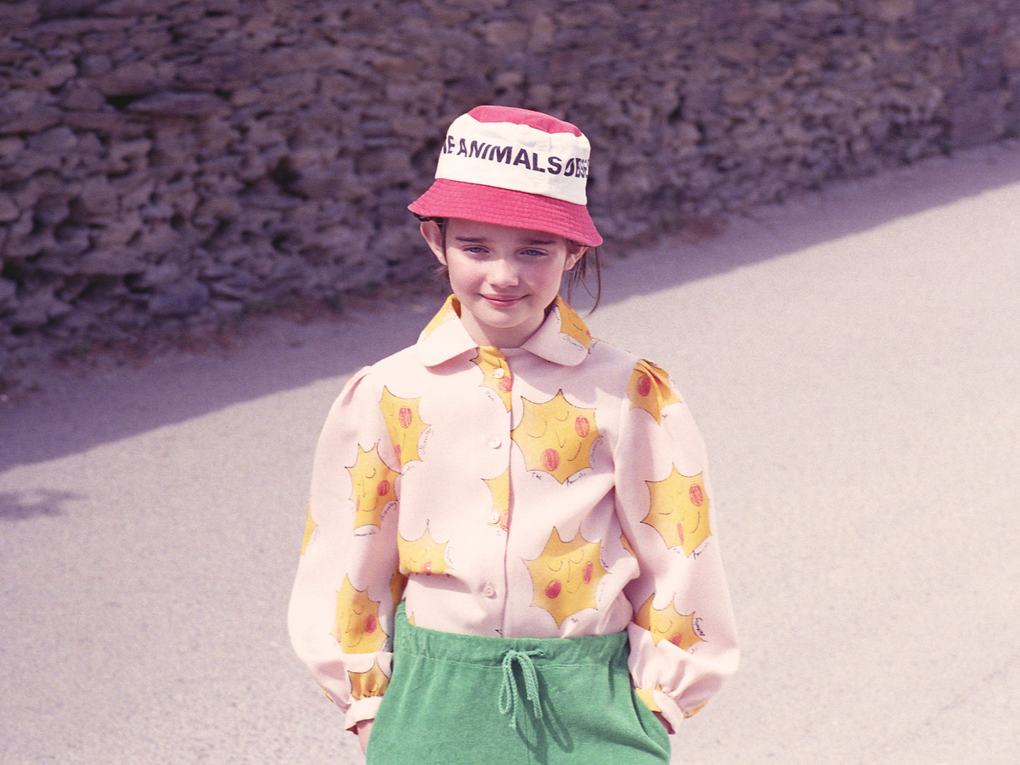 Starfish Hat Red Logo The Animals
