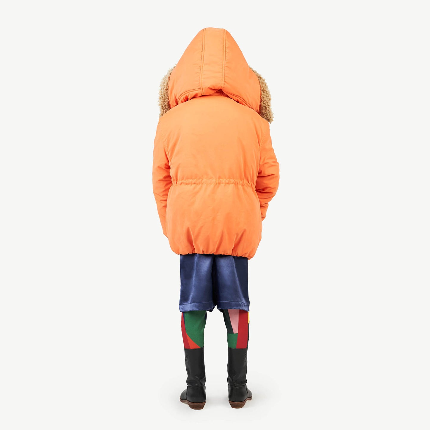 Calf Kids Jacket Orange Animals