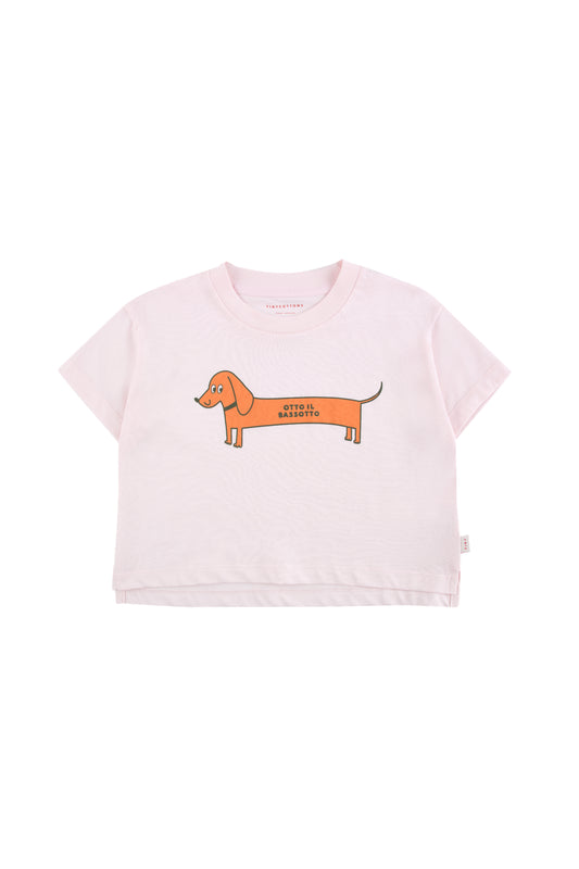 "OTTO IL BASSOTTO" CROP TEE