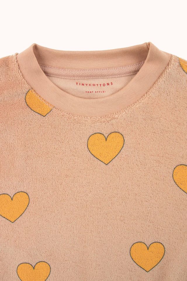 "HEARTS" SWEATSHIRT