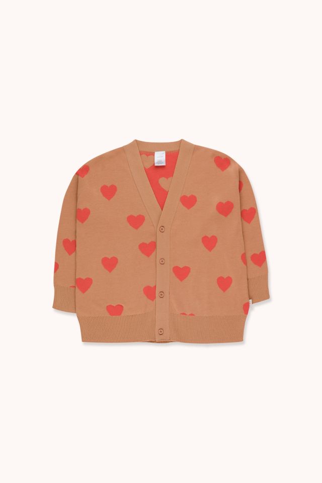 "HEARTS" CARDIGAN