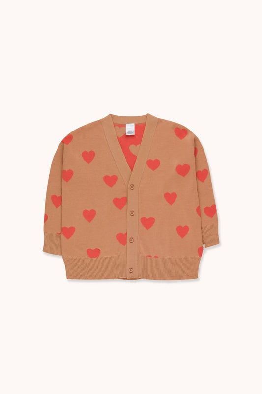 "HEARTS" CARDIGAN