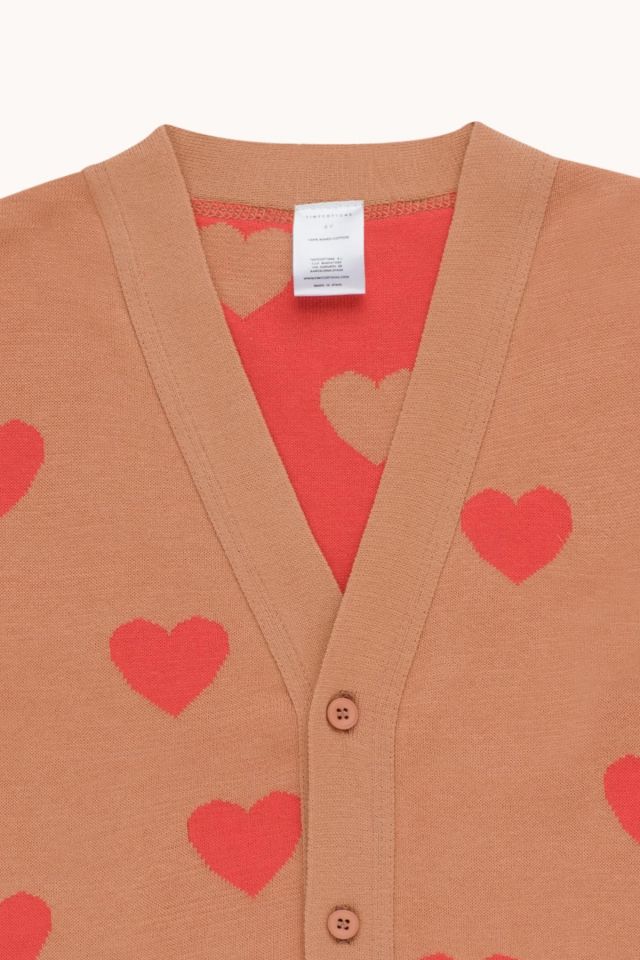 "HEARTS" CARDIGAN