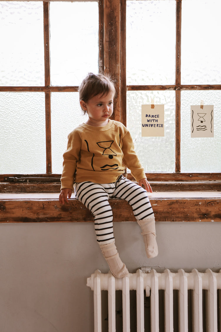 Breton Stripes Footed Pants