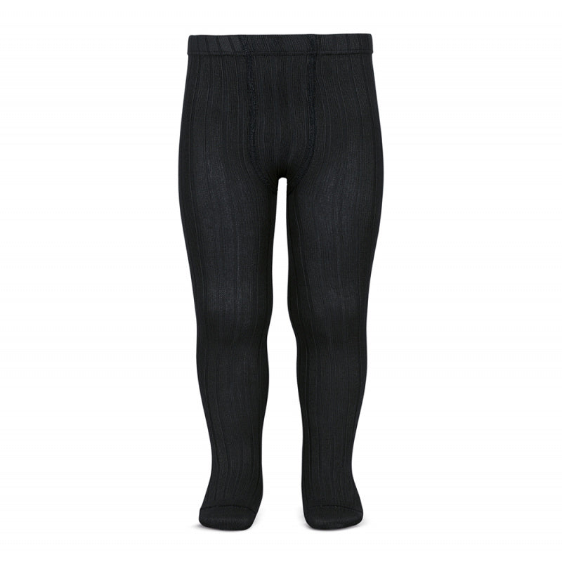 Condor Ribbed Tights - Black