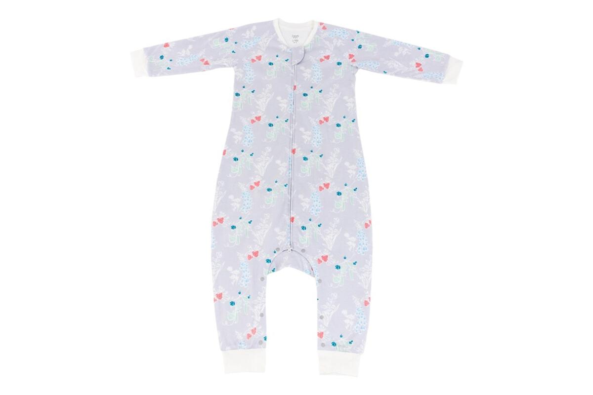 1.0 TOG Organic Cotton Long Sleeve Sleep Suit - Garden Bounty