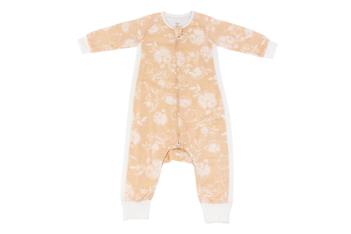 0.6 TOG Bamboo Pima Long Sleeve Sleep Suit - Pomegranate