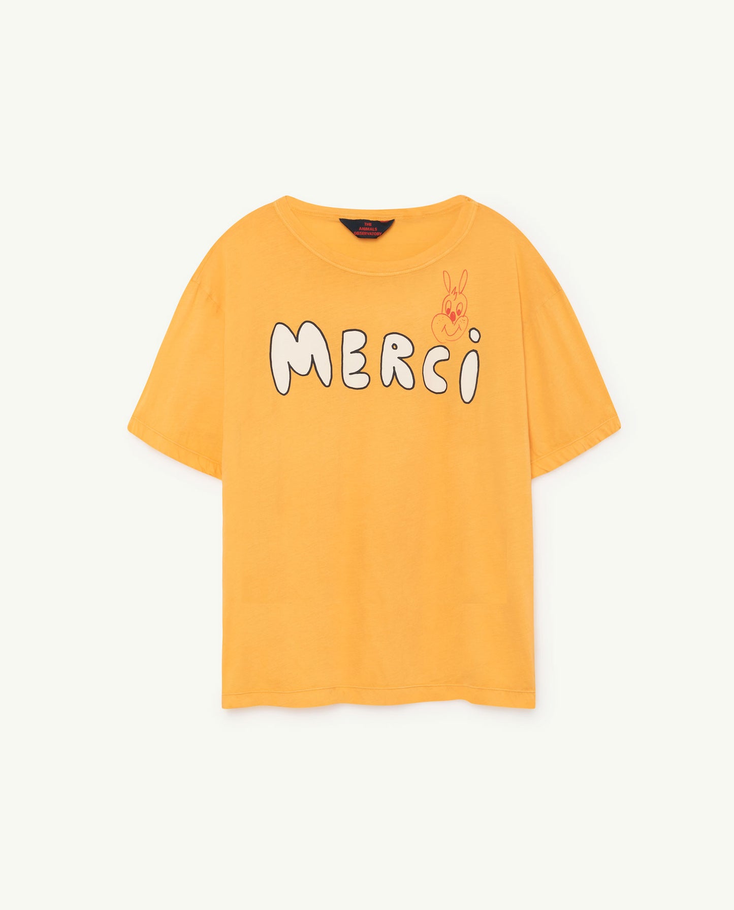 Rooster Oversize T-Shirt Yellow Merci