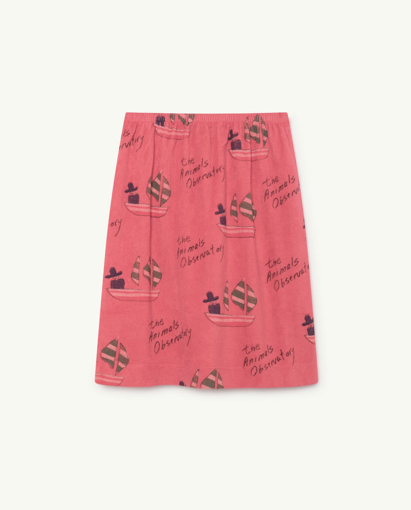 Kitten Skirt Red Ships