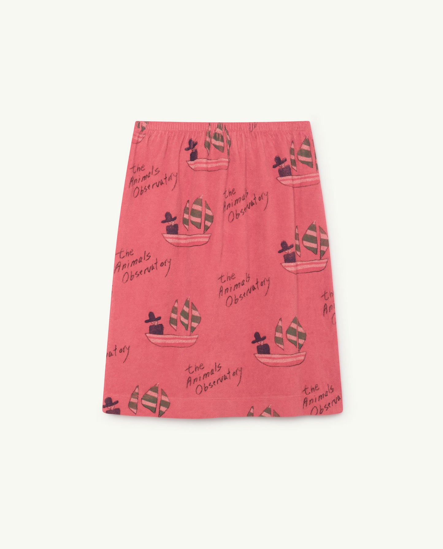 Kitten Skirt Red Ships