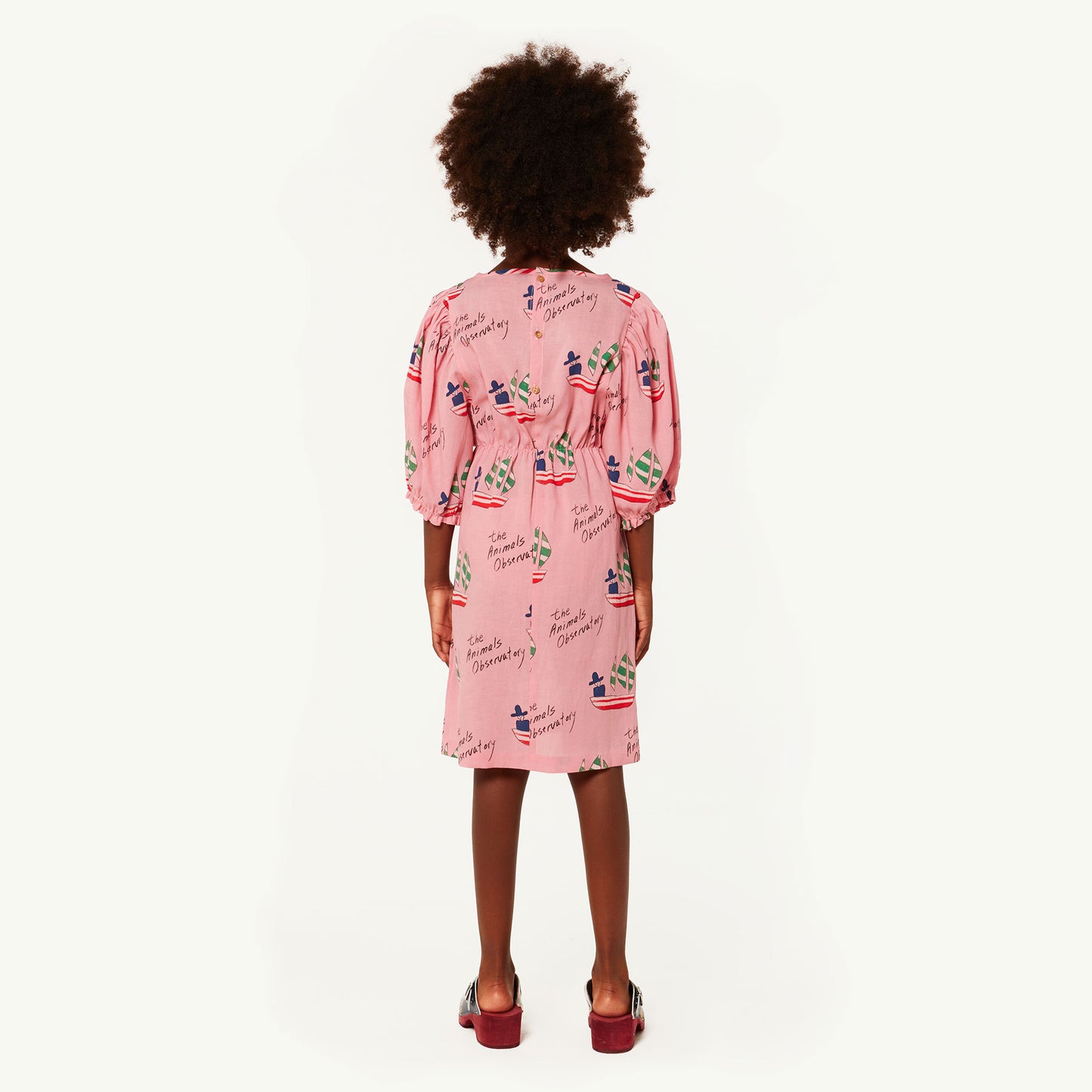 Swallow Dress Pink Ships