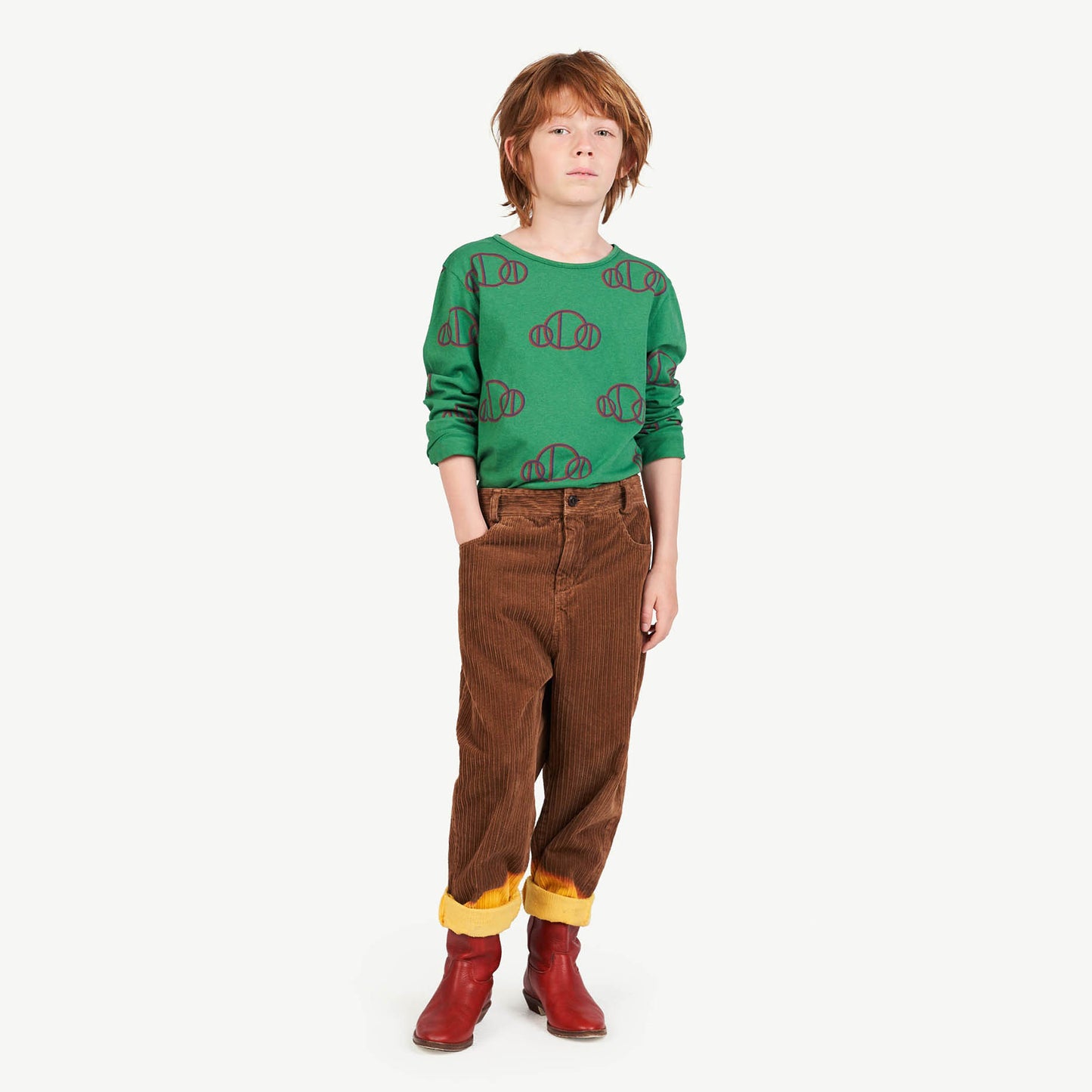 Elephant Kids Pants Brown