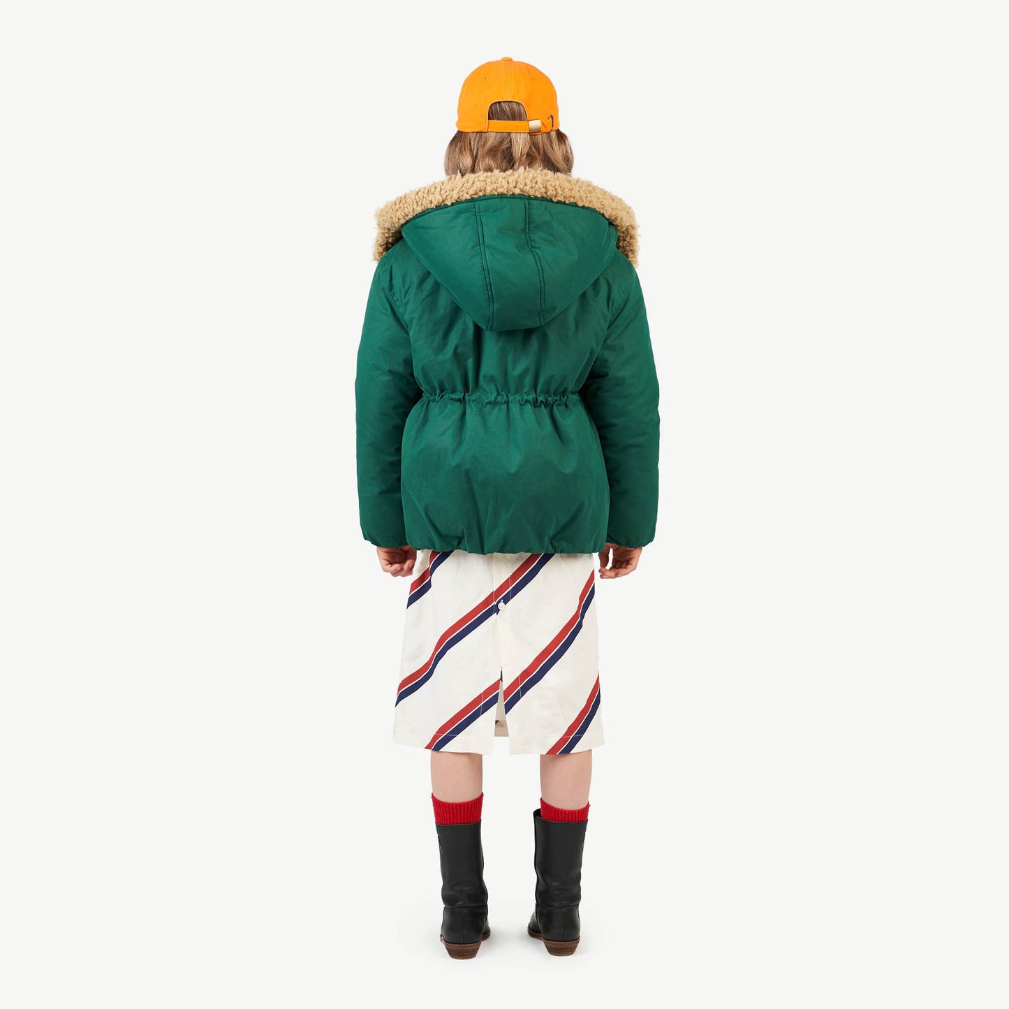 Calf Kids Jacket Green Animals