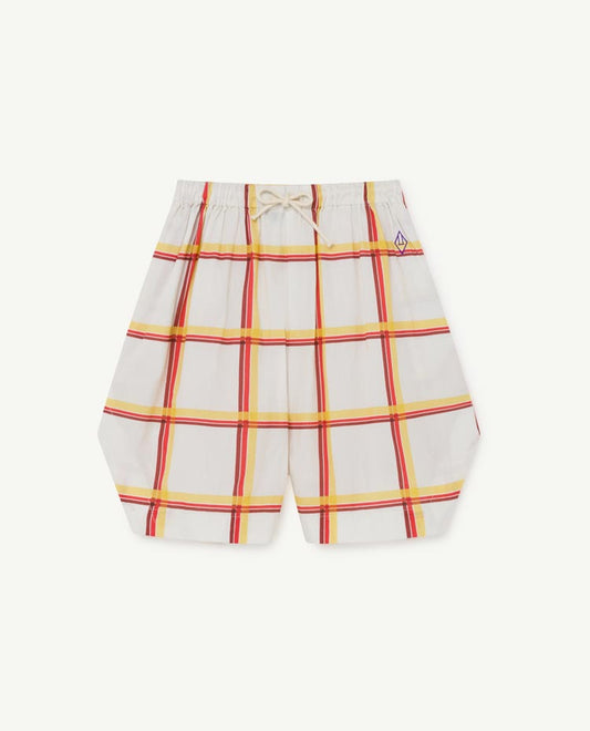 Duck Kids Bermudas Soft Beig Squares