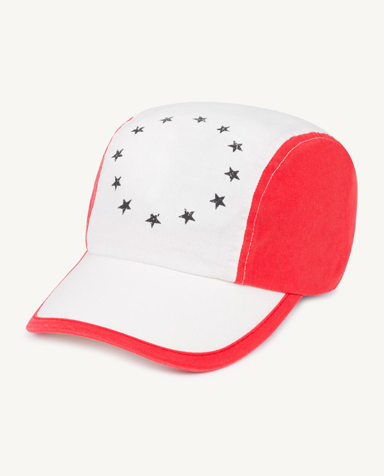 Hamster Onesize Cap White Stars