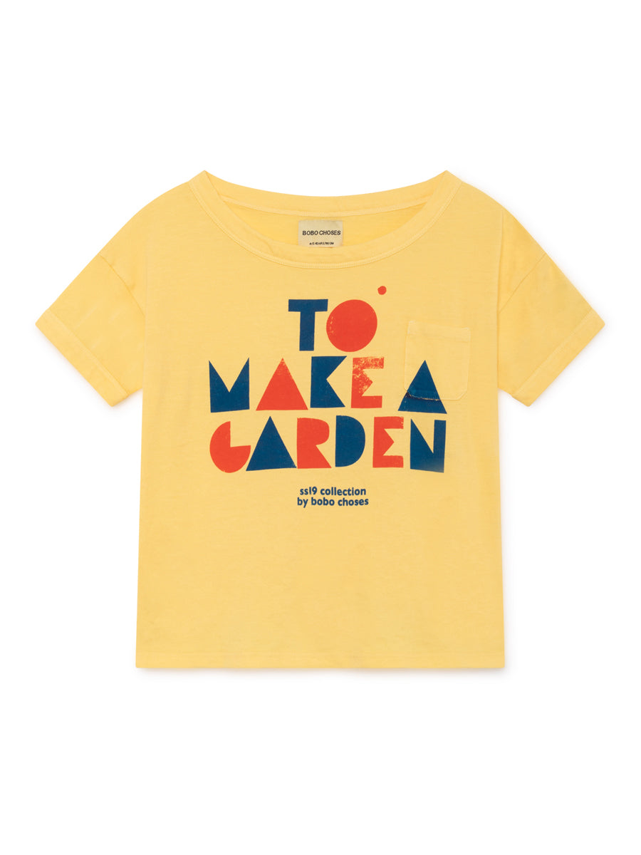 Bobo Choses Kids Geometric Short Sleeve T-Shirt